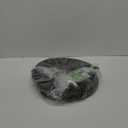 HF by LT Rubber Victorian Garden Stepping Stone, 11-3/4 inches, Black, Set of 3