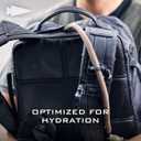 GORUCK Rucker 4.0 20L Black - Purpose Built Rucking Backpack, Military Weight Training Rucksack w/Ruck Plate Pocket and Extra Padded Straps