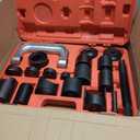 DAYUAN 21PCS Master Ball Joint Press, Ball Joint Service Kit Upper and Lower Ball Joint Removal Tool Set Ball Joints Installs and Removes Designed for 2WD/4WD Vehicle