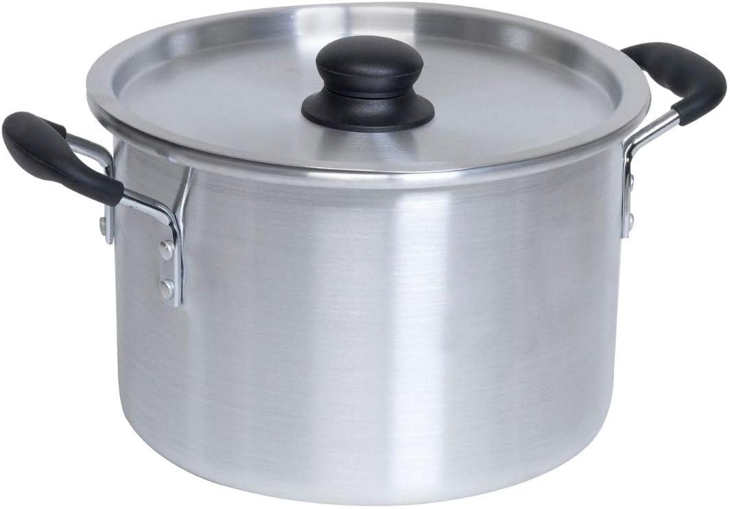 IMUSA 12Qt Aluminum Stock Pot (12.7 Quarts)