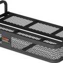 CURT 18101 41 x 26-Inch Universal ATV Cargo Carrier, Black Steel