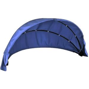 66''-75 ''Outdoor Daybed Replacement Canopy, Outdoor Patio Wicker Daybed Canopy, Top Cover Compatible with Patio Round,Enhanced Polyester Fabric with Superior Color Fastness (Navy Blue)