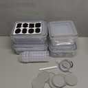 54 PCS Food Storage Containers with Lids Airtight (27 Lids &27 Containers) Leakproof Meal-Prep Kitchen Organization,Reusable Containers for Food Plastic Microwave/Dishwasher Safe with Labels & Pen