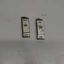 RFID Lock Electronic Cabinet Lock, Hidden DIY Lock with USB Cable for Wooden Cabinet Drawer Locker Cupboard (2 Pack) (Black)