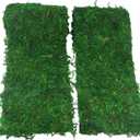2 Pcs Moss Table Runner 5.5" x 51" Green Moss Roll for Fairy Garden Accessories Decor Party Wedding Woodland Moss Grass Table Runner Preserved Sheet Moss Mat for Crafts 14x130cm
