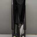 Cascade Mountain Tech Folding Camp Chair for Camping, Beach, Picnic, Barbqeues, Sporting Events with Carry Bag (Black)