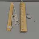 Mkono Hanging Jewelry Organizer Wall Mounted Earring Holder Metal Necklace Holder Wood Shelf with 55 Holes and 7 Hooks Display Rack For Storage Bracelet Rings Ear Studs Accessories Women Bedroom Decor