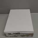 Brass Ceramic Handle Bathroom Sink Mixer Faucet Antique Swivel Bathroom Kitchen Hot and Cold Faucet (Antique BrassC Short)