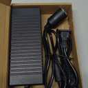 120W AC to DC Converter, 100-240V to DC 12V 10A Cigarette Lighter Socket, Wall Plug Socket Power Supply Adapter, Universal for Car Fan, Inflator Pump, Refrigerator, Vacuum Cleaner (2-pin)