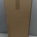 SPARTA Plastic Dust Pan, Upright Pan With 2 Piece Handle For Cleaning, 11 X 12 X 3.5 Inches, Black