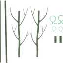 BESPORTBLE 8pcs 70cm Plant Climbing Trellis Indoor Vine Support Frame, Decorative Tree Branch Shape Plant Support Rack for Home Gardening and Flower Climbing