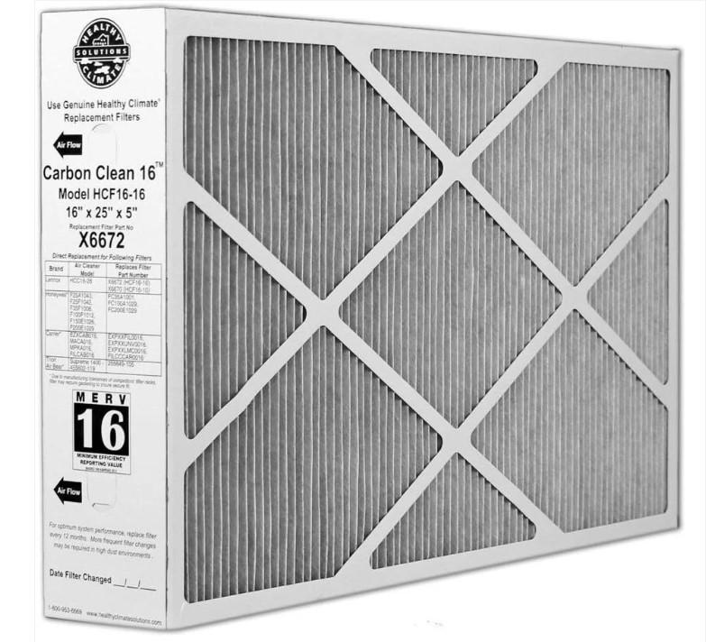 Air Filter Model HCF16-16 16x25x5