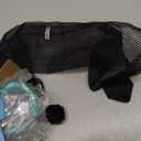 Snorkel Set Adults Snorkeling Gear Anti-Fog Panoramic View Swim Mask Dry Top Snorkel Kit with Carry Bag for Snorkeling Scuba Diving Swimming Travel (A-Green+Transparent)