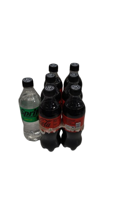 Coke Zero Sugar Cola Soda, 2 Liter Bottle, 6 Pack, 1 Sprite BB 

feb 2, 2026