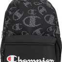 Champion Merit Backpack, Black/White, OS (One Size)