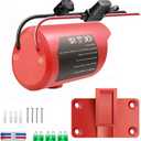 1 Pack Battery Adapter Compatible for Mil.Waukee 12V Power Wheel Adapter with Fuse and Switch,14 AWG Wire Power Convertor for DIY RC Trucks, RC Toys, Robotics, Work Lights Battery Not Included