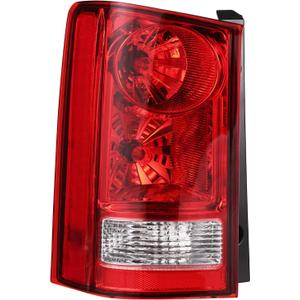 Boine Left Driver Side Tail Light Compatible With 2009-2015 Honda Pilot Rear Light Housing Brake Lamps Replaces 33550SZAA01 (Left Driver Side)