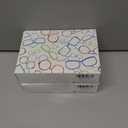 2 x AABV Oversized Funky Reading Glasses for Women/Men Readers,Blue Light Blocking with Spring Hinges,Anti UV Ray/Glare/Eyestrain (4-pack Mix)