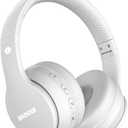 Midola Kids Headphones Bluetooth 5.4 Wireless 68H Play Time Volume Limit 85/94dB Over-Ear Foldable Headset,Type-C Fast Charging, Wired Aux Mic for Toddler Child Pad Tablet White