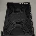 BRAECNstock for Microsoft Surface Pro 7+ Plus/ 7/6/ 5/4 Case 12.3 inch, Shockproof Rugged Protective Cover with Hand Strap+Stand, Pencil Holde, Compatible with Type Cover Keyboard, Black