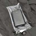 Heated Jacket for Men with Btter Pack, Winter Outdoor Soft Shell Electric Heating Coat with Detachable Hood (Medium, Black)