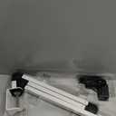 Micomlan LED Desk Lamp with Clamp, Dual Light Table Lamp with Adjustable Swing Arm, Eye-Care 4 CCT Modes & 5 Brightness Levels Clip-on Architect Modern Desk Light for Home Office Crafting Sewing (White+Touch)