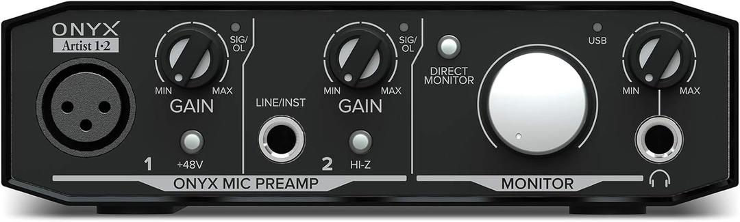 Mackie Audio Interface, Onyx Artist 1X2 USB Audio Interface (Onyx Artist 1-2)
