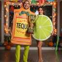 Tequila &Lime, Pickle, Peanut Butter and Jelly, Fried Egg & Bacon | Food-Themed Halloween 2025 Dress-Up (One Size Fits Most Adults)