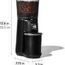 OXO Brew Conical Burr Grinder - Matte Black, Stainless Steel Burrs, One-Touch Automatic Smart Grind