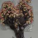 10 Pcs Babys Breath Artificial Flowers Bulk Real Touch Flowers Fake Flowers Silk Flowers for Home Decor Indoor Floral Arrangement Table Centerpieces Festival Party Decor (Beige Brown)