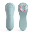 Momcozy Rolling Lactation Massager with Heat, 3-in-1 Real-Like Massage for Relieve Clogged Ducts, Breast Massager Warming for Breastfeeding, Improve Milk Flow, Blue-Green