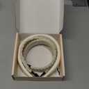 Obeoby White Wedding Bridal Headbands, 5Pack Pearl Headbands Rhinestones Bridal Wedding Party Shower Gifts Hair Accessories