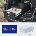 BODEGACOOLER 12 Volt Drawer Refrigerator, 33Quart(31L) RV Fridge Freezer APP Control, Portable Refrigerator (-4℉-68℉), Car Cooler for Travel ,Camping, Road Trips Tailgating, Truck, Van, SUV 12/24V DC