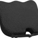 Wedge Car Seat Cushion for Better Visibility & Sciatica Pain Relief | High Density Memory Foam, Non-Slip Ergonomic Car Seat Cushion for Driving, Universal Fit for Car, SUV,Truck & Tractor