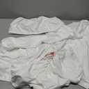 Iwemek Two Pieces Set,Pants and Top, White Colot, Size XL
