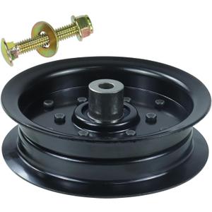 532196106 Idler Pulley for Husqvarna 42 46 48 54" Z254 Deck | Fits RZ5424 RZ5426 Z248f YTH22V46 YTH2348 YTH24V48 YTH18542 YTH24K48 YTH20K46 LGT2654 MZ54 Mowers Replaces 196106 532197379