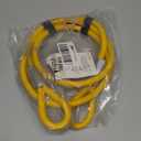 Commercial Heavy Duty Braided Galvanized Steel Theft Deterrent Security Cable with Looped Ends. (1/2 Inch Thick, 7x19 Construction, 6 Feet)