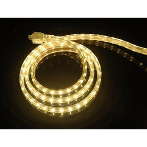 CBconcept UL Listed, 40 Feet, 4300 Lumen, 3000K Warm White, Dimmable, 110-120V AC Flexible Flat LED Strip Rope Light, 720 Units 3528 SMD LEDs, Indoor Outdoor Use, Accessories Included, Ready To Use