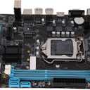H61 Motherboard for LGA1155 Socket, DDR3, M.2 NVMe/NGFF, 6 USB2.0 Ports, Micro ATX Form Factor, Supports i3/i5/i7 Processors, High Speed LAN
