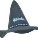 Beistle 2-Pack German Alpine Grey Felt Hats, Party Headware for Festive Celebrations, Oktoberfest Accessories for Men & Women, One Size