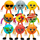 ArtCreativity Bendable Planets (Set of 11) Bendable Planet Toys for Kids, Outer Space Party Favors for Boys & Girls, Stress Relief Fidget Toy, Educational Toys for Kids, Goodie Bag Stuffers