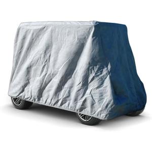 CarsCover HD Waterproof UTV Cart Cover 5 Layer Storage Covers for Polaris, Yamaha, Kawasaki (Fit up to 132 inch Long)