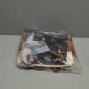 LOVEVOOK Laptop Tote Bag for Women With Large Cup Holder, Leather Work Tote Bag for Women,15.6 Inch Professional Computer Briefcase Business Teacher Commuter Shoulder Bag,Office Travel Gift (Black-white-brown)