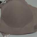 OEAK Womens Wireless Bras V Mesh Comfortable Bralette Supportive Tshirt Bra No Underwire Seamless Push Up Everyday Bras (3X-Large, Grey)