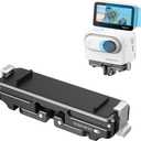 Fotoleey Magnetic Quick Release Mount for Insta360 Go 3S, Go3 with Screen Protector and Lens Protector