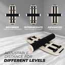 Yes4All Balance Board Sports Trainer, Surf Trainer Board With Adjustable Stoppers, Improve Core Strength and Balance Control