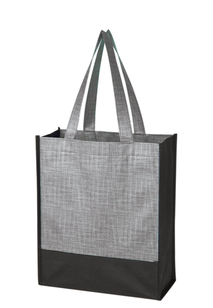 Promotional Crosshatch Mini Non-Woven Tote Bag.11