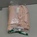 eachope No Hooks Needed Linen Textured Shower Curtain with Snap-in Fabric Liner Set,Blush Hotel Luxury Decor Shower Curtains for Bathroom with Mesh Top Window,Waterproof & Washable,71Wx74H