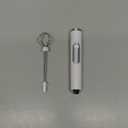 Rechargeable Milk Frother Handheld 3 Speed Coffee Foamer [3 Whisk] Electric Drink Mixer for Latte, Cappuccino, Coffee, Eggs, Hot Chocolate, White