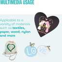 Poli-Craft Iron-ON Bundle Nature  5 x Poli-Flex Turbo A4 Heat Transfer Vinyl (HTV) Sheets  Fast Iron-On Vinyl in Sand Beige, Coffee, Green, Olive, Sage Green